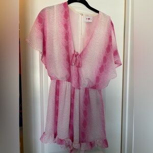 Buddy love pink snake romper